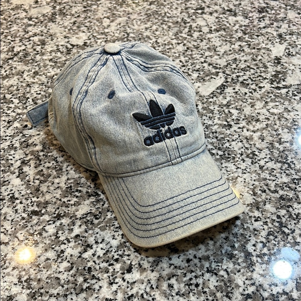Adidas Light Blue Denim Cap
